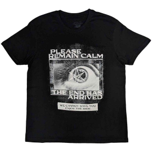 Bring Me The Horizon - Remain Calm Fp Uni Bl T-Shirt i gruppen MERCHANDISE / T-shirt / Hårdrock hos Bengans Skivbutik AB (5567527r)