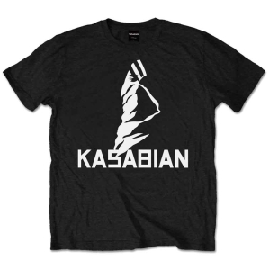 Kasabian - Ultra Face Uni Bl T-Shirt i gruppen MERCHANDISE / T-shirt / Pop-Rock hos Bengans Skivbutik AB (5567533r)