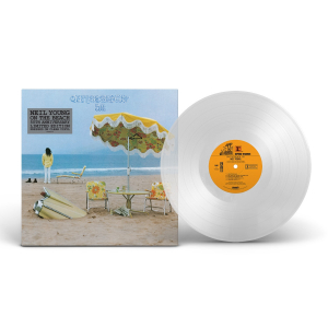 Neil Young - On The Beach (50th Anniversary Clear Vinyl Edition) i gruppen VINYL / Kommande / Pop-Rock hos Bengans Skivbutik AB (5567652)