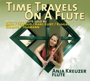 Anja Kreuzer - Time Travels On A Flute i gruppen CD / Klassiskt hos Bengans Skivbutik AB (5567720)