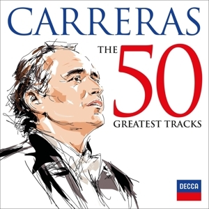 Jose Carreras - 50 Greatest Tracks i gruppen VI TIPSAR / Julklappstips CD hos Bengans Skivbutik AB (5567782)