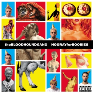Bloodhound Gang - Hooray For Boobies (Splatter Vinyl) i gruppen VI TIPSAR / Fredagsreleaser / Fredag den 6:e december 2024 hos Bengans Skivbutik AB (5568263)