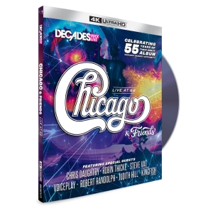 Chicago - Live At 55 (4K Uhd) i gruppen MUSIK / Musik DVD / Nyheter / Pop-Rock hos Bengans Skivbutik AB (5568276)