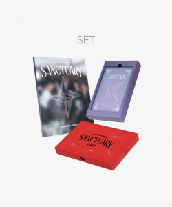 TXT - Sanctuary SET + Weverse Gift (WS) i gruppen CD / Kommande / K-Pop hos Bengans Skivbutik AB (5568295)