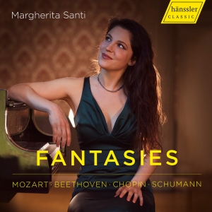 Margherita Santi - Mozart, Beethoven, Chopin & Schuman i gruppen VI TIPSAR / Fredagsreleaser / Fredag den 15:e november 2024 hos Bengans Skivbutik AB (5568423)