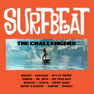 CHALLENGERS - Surfbeat (Clear Orange Vinyl)(RSD) i gruppen ÖVRIGT / Övrigt / Artiklar-kommande hos Bengans Skivbutik AB (5568596)