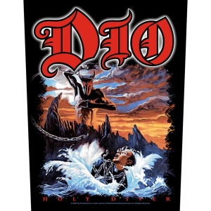 Dio - Holy Diver Back Patch i gruppen MERCHANDISE / Merch / Hårdrock hos Bengans Skivbutik AB (5569038)