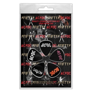 Ac/Dc - Fifty Plectrum Pack i gruppen MERCHANDISE / Merch / Hårdrock hos Bengans Skivbutik AB (5569045)