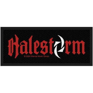 Halestorm - Logo Standard Patch i gruppen MERCHANDISE / Merch / Hårdrock hos Bengans Skivbutik AB (5569046)