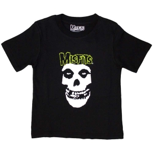 Misfits - Skull & Logo Boys Bl T-Shirt i gruppen MERCHANDISE / Merch / Punk hos Bengans Skivbutik AB (5569227r)