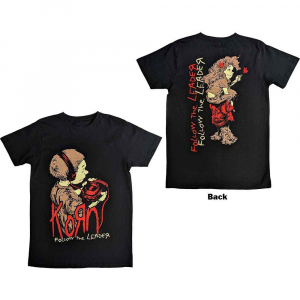 Korn - Follow The Leader Uni Bl T-Shirt i gruppen MERCHANDISE / T-shirt / Hårdrock,Pop-Rock hos Bengans Skivbutik AB (5569275r)