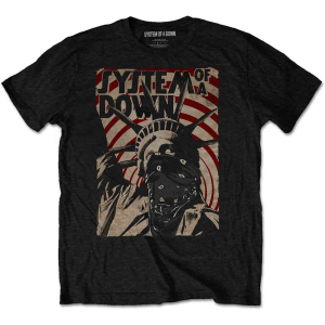 System Of A Down - Liberty Bandit Uni Bl T-Shirt i gruppen MERCHANDISE / T-shirt / Hårdrock,Pop-Rock hos Bengans Skivbutik AB (5569281r)