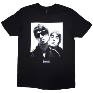 Oasis - Square Photo Uni Bl T-Shirt i gruppen MERCHANDISE / T-shirt / Pop-Rock hos Bengans Skivbutik AB (5569305r)