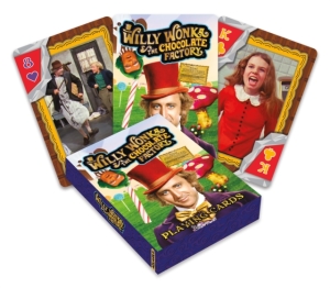 Willy Wonka - Willy Wonka Playing Cards i gruppen MERCHANDISE / Merch / Kommande / Film-Musikal hos Bengans Skivbutik AB (5569315)