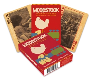 Woodstock - Woodstock Playing Cards i gruppen MERCHANDISE / Merch / Kommande / Pop-Rock hos Bengans Skivbutik AB (5569321)