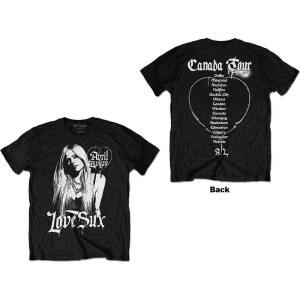 Avril Lavigne - Love Sux Uni Bl T-Shirt i gruppen MERCHANDISE / T-shirt / Pop-Rock hos Bengans Skivbutik AB (5569959r)