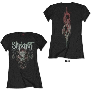 Slipknot - Infected Goat Lady Bl T-Shirt i gruppen MERCHANDISE / T-shirt / Hårdrock hos Bengans Skivbutik AB (5569963r)