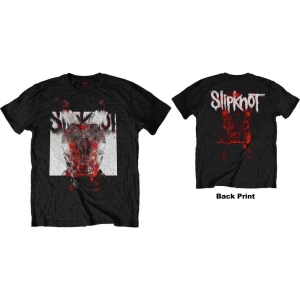 Slipknot - Devil Single - Logo Blur Uni Bl T-Shirt i gruppen MERCHANDISE / T-shirt / Hårdrock hos Bengans Skivbutik AB (5569964r)