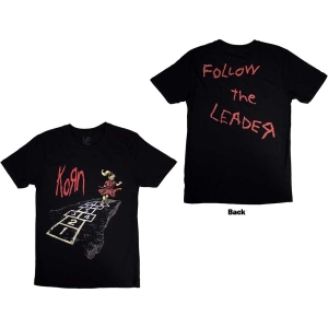 Korn - Follow The Leader Hopscotch Uni Bl i gruppen MERCHANDISE / T-shirt / Hårdrock hos Bengans Skivbutik AB (5570042r)