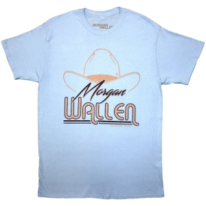 Morgan Wallen - Stetson Hat Uni Lht Blue i gruppen MERCHANDISE / T-shirt / Country hos Bengans Skivbutik AB (5570044r)