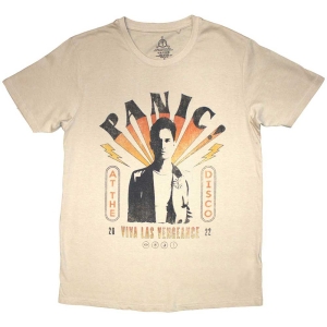 Panic! At The Disco  - Viva Uni Sand i gruppen MERCHANDISE / T-shirt / Pop-Rock hos Bengans Skivbutik AB (5570047r)