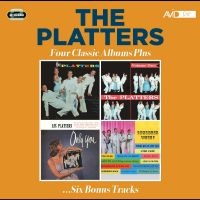 The Platters - Four Classic Albums Plus i gruppen MUSIK / Dual Disc / Kommande / Pop-Rock hos Bengans Skivbutik AB (5570115)