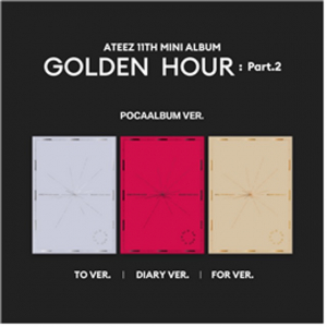 Ateez - Golden Hour : Part 2 (Pocaalbum Ver.) i gruppen MERCHANDISE / Merch+Code / Kommande / K-Pop hos Bengans Skivbutik AB (5570156)