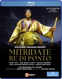 Les Musiciens Du Louvre Marc Minko - Mozart: Mitridate, Re Di Ponto i gruppen MUSIK / Musik Blu-Ray / Kommande / Klassiskt hos Bengans Skivbutik AB (5570614)