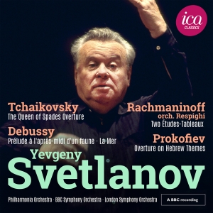 Yevgeny Svetlanov Philharmonia Orc - Debussy, Rachmaninoff, Tchaikovsky i gruppen CD / Kommande / Klassiskt hos Bengans Skivbutik AB (5570660)