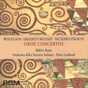 Miklos Barta - Mozart/Strauss - Oboe Concertos i gruppen CD / Klassiskt hos Bengans Skivbutik AB (5570676)