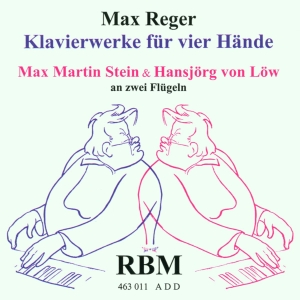 Reger Max - Piano Works For Four Hands i gruppen CD / Klassiskt hos Bengans Skivbutik AB (5570682)