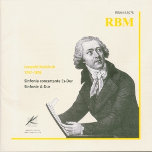 Kurpfälzisches Kammerorchester - Leopold Kozeluch - Sinfonia Concert i gruppen CD / Klassiskt hos Bengans Skivbutik AB (5570683)