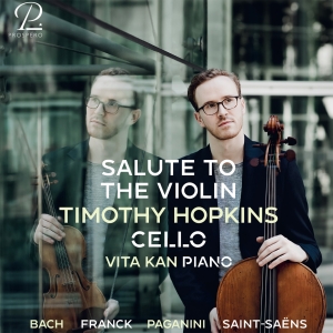 Timothy Hopkins - Salute To The Violin - Works By Bac i gruppen CD / Klassiskt hos Bengans Skivbutik AB (5570790)