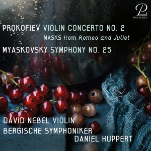 David Nebel Daniel Huppert Bergis - Sergei Prokofiev: Violin Concerto N i gruppen VI TIPSAR / Julklappstips CD hos Bengans Skivbutik AB (5570835)