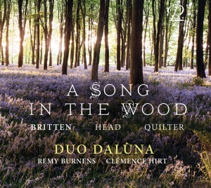 Duo Daluna - A Song In The Wood - English Art So i gruppen CD / Klassiskt hos Bengans Skivbutik AB (5570845)