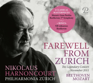 Nikolaus Harnoncourt Philharmonia - Farewell From Zurich - The Legendar i gruppen CD / Klassiskt hos Bengans Skivbutik AB (5570872)