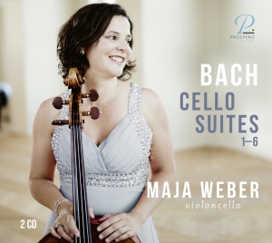 Maja Weber - J. S. Bach: Cello Suites Bwv 1007-1 i gruppen VI TIPSAR / Julklappstips CD hos Bengans Skivbutik AB (5570874)