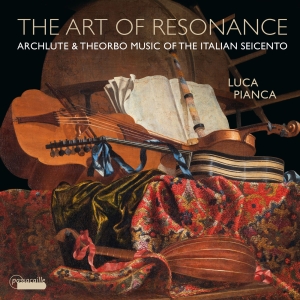 Luca Pianca - The Art Of Resonance - Archlute & T i gruppen CD / Klassiskt hos Bengans Skivbutik AB (5571289)