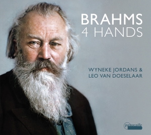 Wyneke Jordans Leo Van Doeselaar - Johannes Brahms: Brahms 4 Hands i gruppen CD / Klassiskt hos Bengans Skivbutik AB (5571312)