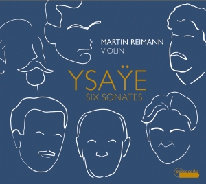 Martin Reimann - Eugène Ysaye: 6 Sonatas For Solo Vi i gruppen CD / Klassiskt hos Bengans Skivbutik AB (5571313)