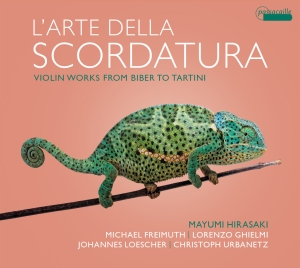 Mayumi Hirasaki - L'arte Della Scordatura i gruppen CD / Klassiskt hos Bengans Skivbutik AB (5571318)