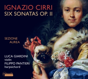 Sezione Aurea - Ignazio Cirri - Six Sonatas i gruppen CD / Klassiskt hos Bengans Skivbutik AB (5571404)