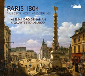 Alessandro Denabian/Quartetto Delfi - Paris 1804 - Works For Horn And Str i gruppen CD / Klassiskt hos Bengans Skivbutik AB (5571408)