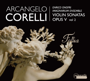 Enrico Onofri/Imaginarium Ensemble - Arcangelo Corelli - Sonaten Op. 5, i gruppen CD / Klassiskt hos Bengans Skivbutik AB (5571424)