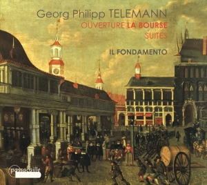 Paul Dombrecht/Il Fondamento - Georg Philipp Telemann - Overture L i gruppen VI TIPSAR / Julklappstips CD hos Bengans Skivbutik AB (5571475)