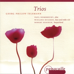 Georg Philipp Telemann - Trios i gruppen CD / Klassiskt hos Bengans Skivbutik AB (5571636)