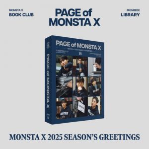 Monsta X - 2025 Seasons Greetings (Page Of Monsta X) + Photocards i gruppen Minishops / K-Pop Minishops / Seasons Greetings 25 hos Bengans Skivbutik AB (5572238)