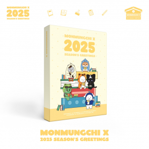 Monsta X - 2025 Seasons Greetings (Monmungchi) + Photocards i gruppen MERCHANDISE / Merch / Kommande / K-Pop hos Bengans Skivbutik AB (5572241)