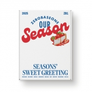 Zerobaseone - 2025 Seasons Sweet Greeting (Our Season) i gruppen MERCHANDISE / Merch / Kommande / K-Pop hos Bengans Skivbutik AB (5572759)