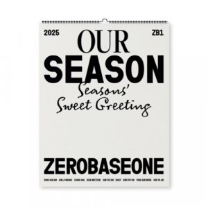 Zerobaseone - 2025 Wall Calendar (Our Season) i gruppen MERCHANDISE / Merch / Kommande / K-Pop hos Bengans Skivbutik AB (5572760)